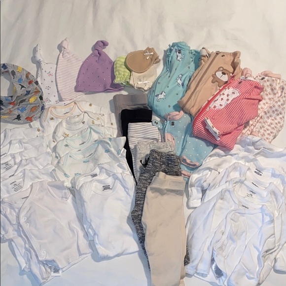 34 piece Baby girl bundle!!